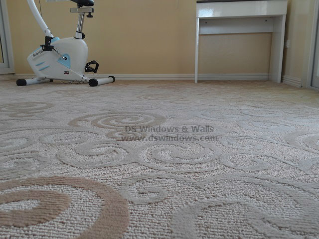 Carpet with Design installed at Taguig City, Philippines