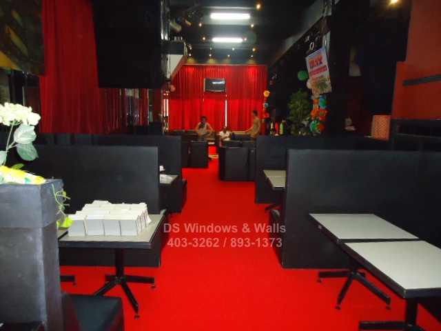 VIP Bars Bright Red Carpet