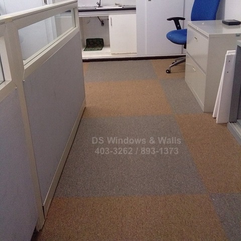 Carpet renovation after picture