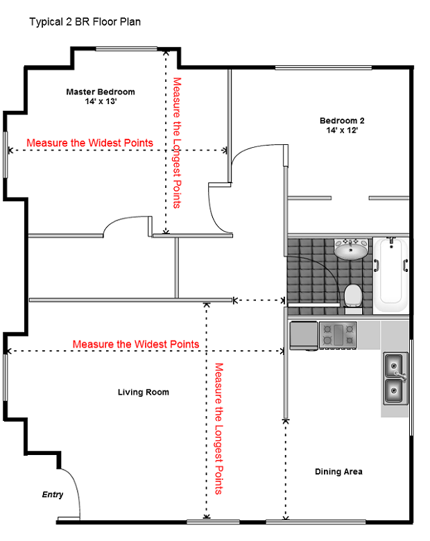 How To Measure Carpet