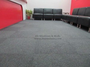 Carpet Tiles installed at Mandaluyong City, Philippines