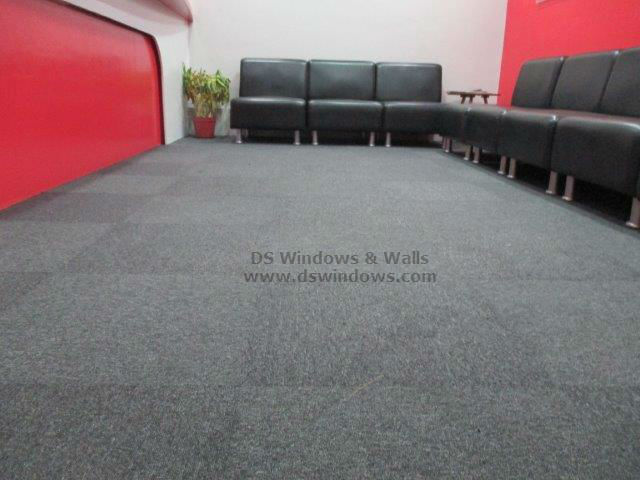 Checkered Carpet Tiles For Professional Looking Reception Areas: Mandaluyong City, Philippines