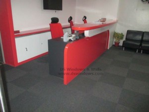 Carpet Tiles for Comfortable and Inviting Reception Area - Mandaluyong City