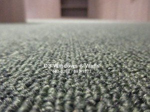 Grass color carpet