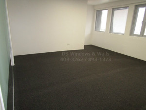 Black Carpet with White Walls