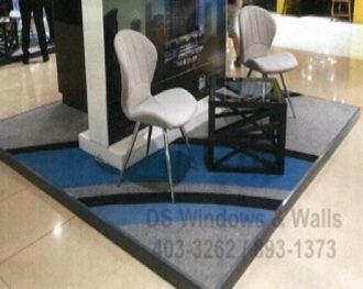 Carpet Designs for Kiosks or Booths in Malls