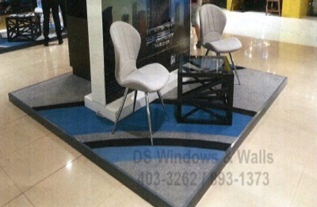 Carpet Designs for Kiosks or Booths in Malls