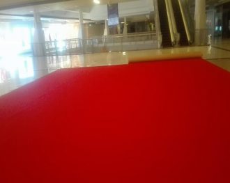 Mall Red Carpet Installation for Events and Exhibits at Festival Mall