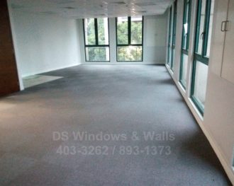 Carpet Tiles at BGC Taguig : Installation Methods and Orientation