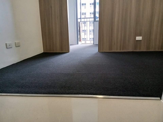 Nylon Carpet Tile Installation for Building Corridors : Makati Project