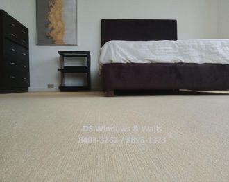 Beige Carpeting for Bedroom and Living Room : Design Inspiration