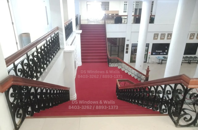red carpet stairs